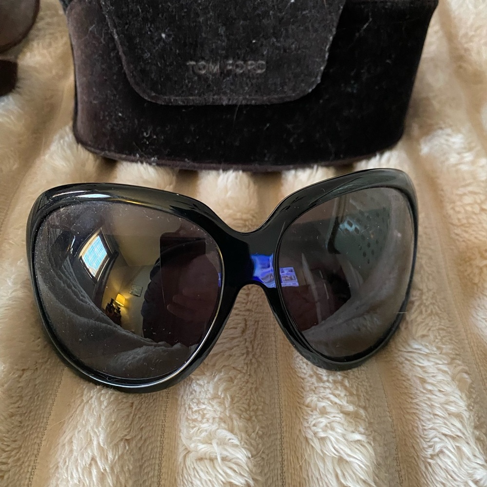 Tom Ford Black and Brown Sunglasses